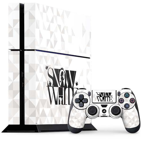 Disney Princess Snow White Chromatic PS4 Console and Controller Bundle Skin