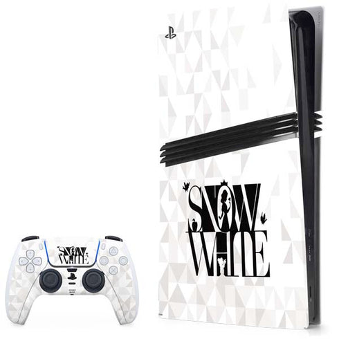 Disney Princess Snow White Chromatic PS5 Pro Bundle Skin