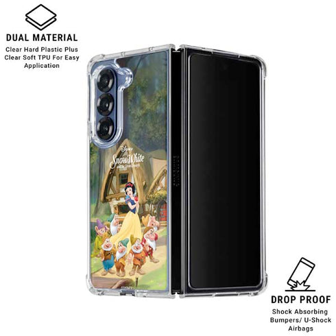 Disney Snow White Classic Cover Galaxy Z Fold6 Clear Case