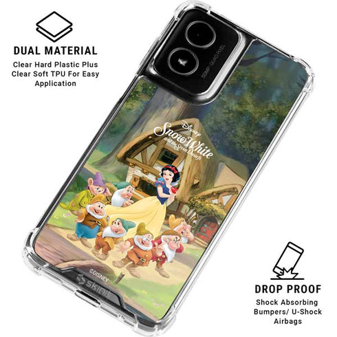 Disney Snow White Classic Cover Moto G Power 5G (2024) Clear Case