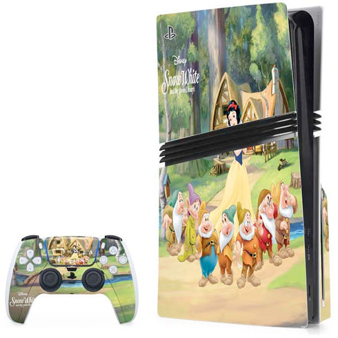 Disney Snow White Classic Cover PS5 Pro Disk Bundle Skin