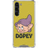 Disney Snow White Dopey Dwarf Galaxy S24 FE Clear Case