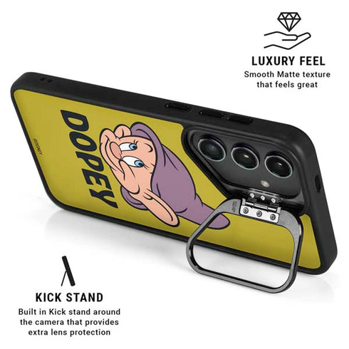 Disney Snow White Dopey Dwarf Galaxy S25 Kickstand Case