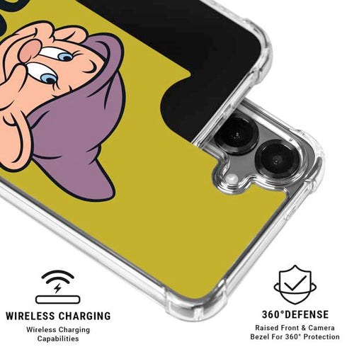 Disney Snow White Dopey Dwarf Galaxy S26 Clear Case