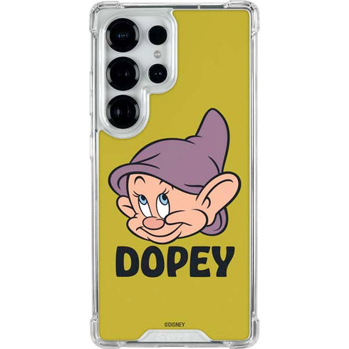 Disney Snow White Dopey Dwarf Galaxy S26 Ultra Clear Case