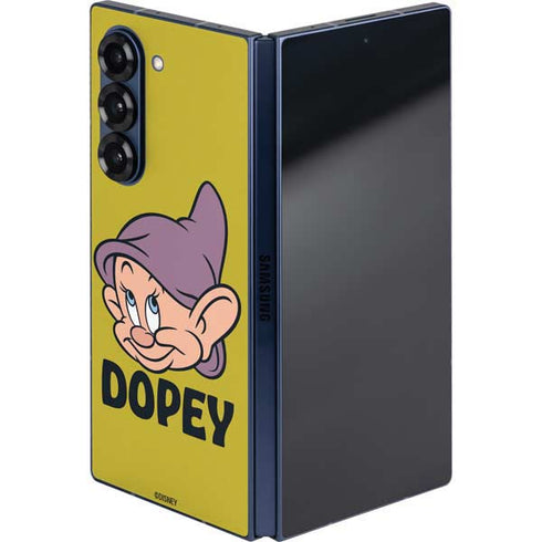 Disney Snow White Dopey Dwarf Galaxy Z Fold6 Skin