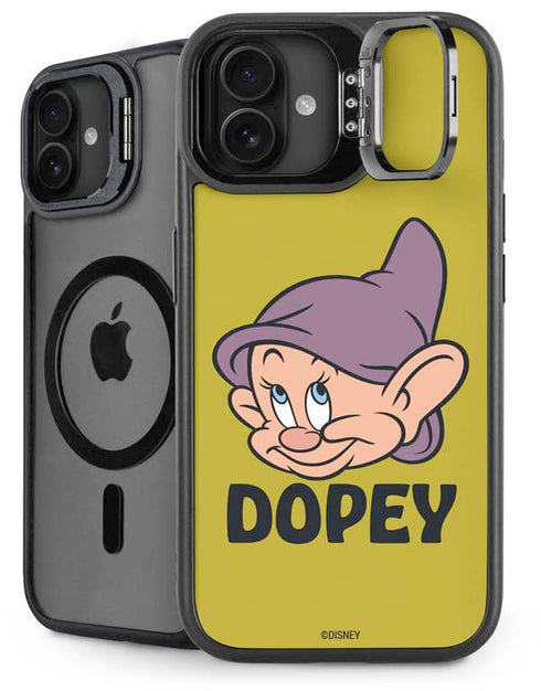 Disney Snow White Dopey Dwarf iPhone 16 Kickstand Case
