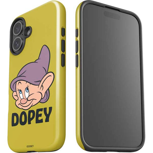Disney Snow White Dopey Dwarf iPhone 16 Plus Impact Case