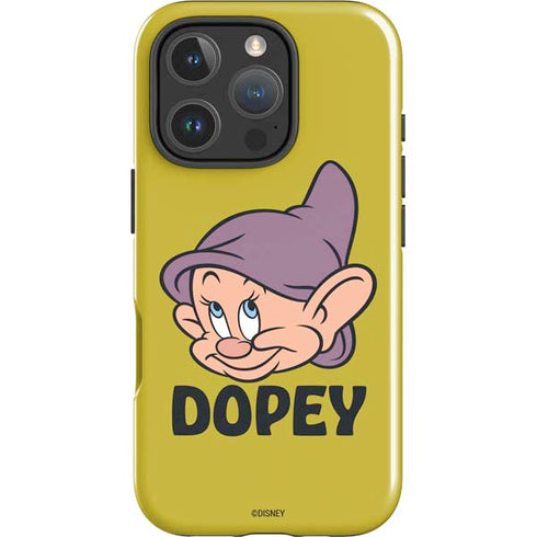 Disney Snow White Dopey Dwarf iPhone 16 Pro Max Impact Case