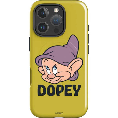Disney Snow White Dopey Dwarf iPhone 16 Pro Max Magsafe Impact Case