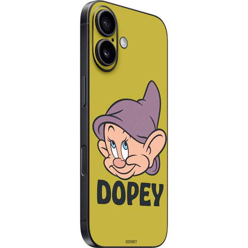Disney Snow White Dopey Dwarf iPhone 16 Skin