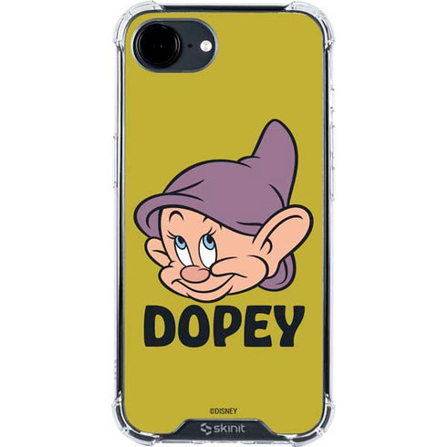 Disney Snow White Dopey Dwarf iPhone 16e Clear Case
