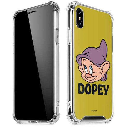 Disney Snow White Dopey Dwarf iPhone X/XS Clear Case