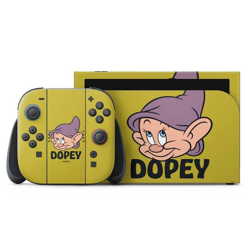 Disney Snow White Dopey Dwarf Nintendo Skins