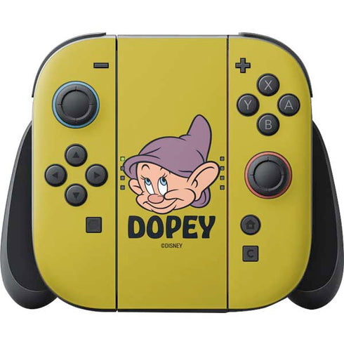 Disney Snow White Dopey Dwarf Nintendo Skins