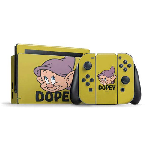 Disney Snow White Dopey Dwarf Nintendo Skins