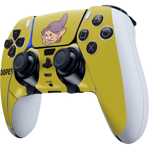 Disney Snow White Dopey Dwarf PS5 DualSense Edge Pro Controller Skin