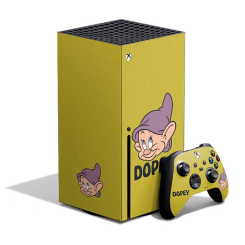 Disney Snow White Dopey Dwarf Xbox Series X Skins