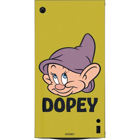 Disney Snow White Dopey Dwarf XBox Series X Digital Edition Console Skin