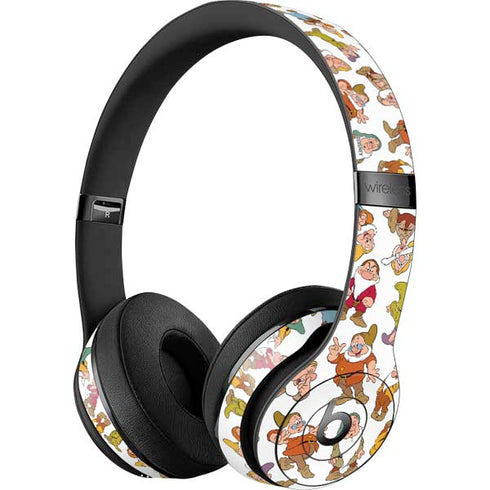Disney Snow White Dwarfs Pattern Beats Solo 3 Wireless Skin