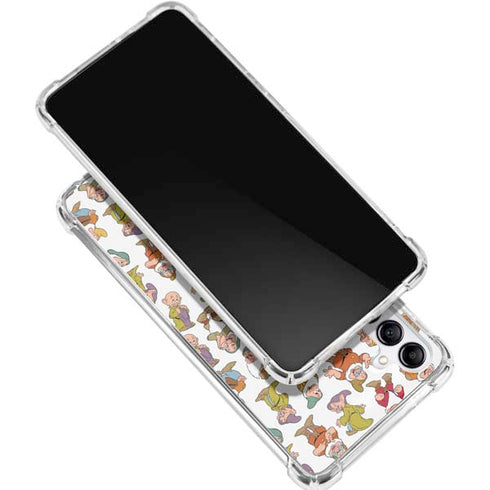Disney Snow White Dwarfs Pattern Gabb Phone 4 Clear Case