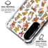 Disney Snow White Dwarfs Pattern Galaxy A36 5G Clear Case