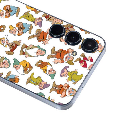 Disney Snow White Dwarfs Pattern Galaxy A36 5G Skin