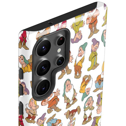 Disney Snow White Dwarfs Pattern Galaxy S23 Ultra Pro Case