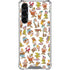 Disney Snow White Dwarfs Pattern Galaxy S24 FE Clear Case