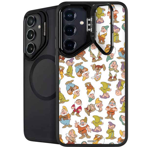 Disney Snow White Dwarfs Pattern Galaxy S24 FE Kickstand Case