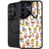 Disney Snow White Dwarfs Pattern Galaxy S25 Kickstand Case
