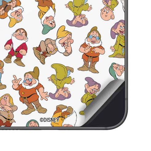 Disney Snow White Dwarfs Pattern Galaxy S24 Plus Skin