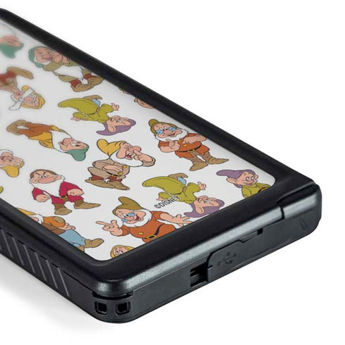 Disney Snow White Dwarfs Pattern Galaxy S24 Ultra Waterproof Case