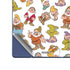 Disney Snow White Dwarfs Pattern Galaxy Z Fold6 Skin