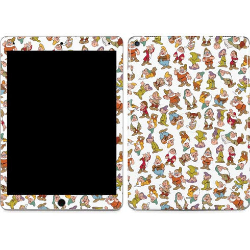 Disney Snow White Dwarfs Pattern iPad Skins