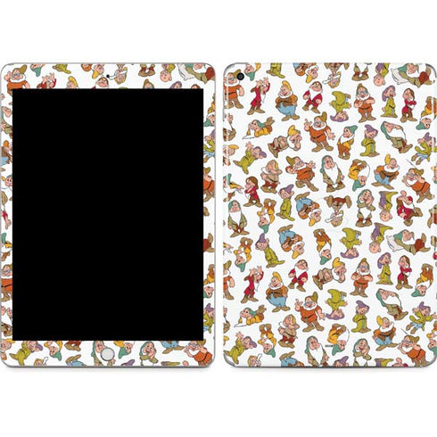 Disney Snow White Dwarfs Pattern Apple iPad Skin