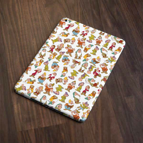 Disney Snow White Dwarfs Pattern Apple iPad Skin