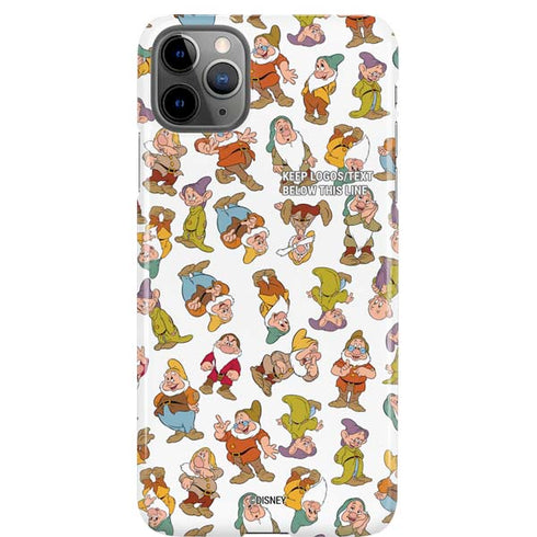 Disney Snow White Dwarfs Pattern iPhone Cases