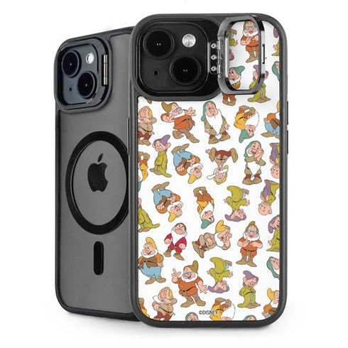 Disney Snow White Dwarfs Pattern iPhone 13 Kickstand Case