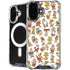 Disney Snow White Dwarfs Pattern iPhone 16 Plus MagSafe Case