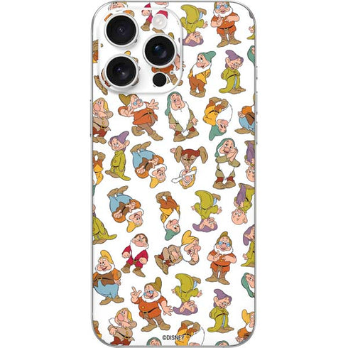 Disney Snow White Dwarfs Pattern iPhone 16 Pro Max Skin