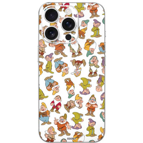Disney Snow White Dwarfs Pattern iPhone 16 Pro Skin