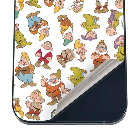 Disney Snow White Dwarfs Pattern iPhone 16 Skin