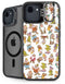 Disney Snow White Dwarfs Pattern iPhone 16e Kickstand Case