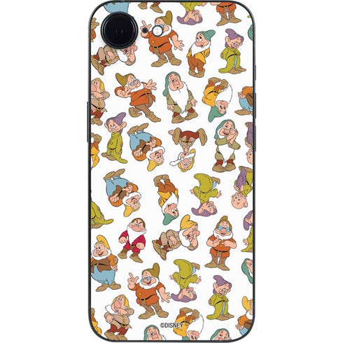Disney Snow White Dwarfs Pattern iPhone 16e Skin