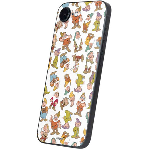 Disney Snow White Dwarfs Pattern iPhone 16e Skin