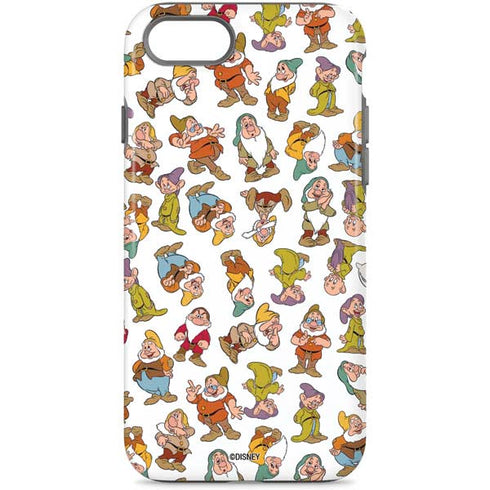 Disney Snow White Dwarfs Pattern iPhone Cases