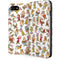 Disney Snow White Dwarfs Pattern iPhone SE (2nd & 3rd Gen) Folio Case