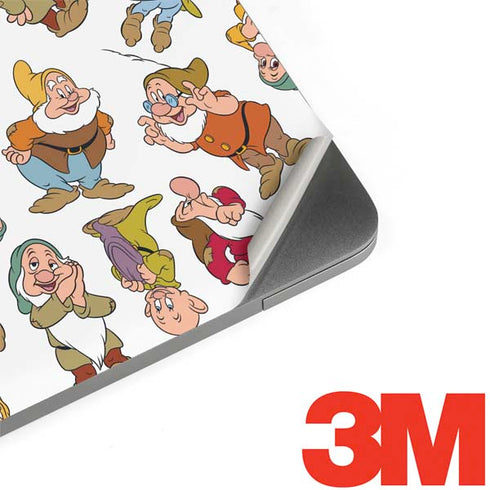 Disney Snow White Dwarfs Pattern MacBook Skins