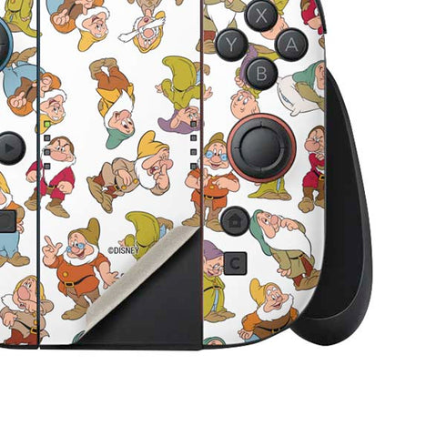 Disney Snow White Dwarfs Pattern Nintendo Switch 2 (2025) Joy-Con Controller Skin